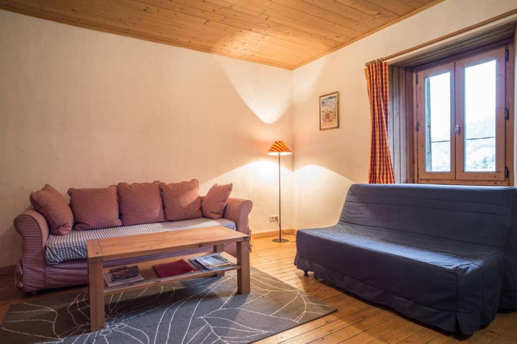Appartement Spacieux Proche Des Telecabines Et Du Centre Ville Avec Jardin Prive Saint-Gervais-les-Bains Exterior foto