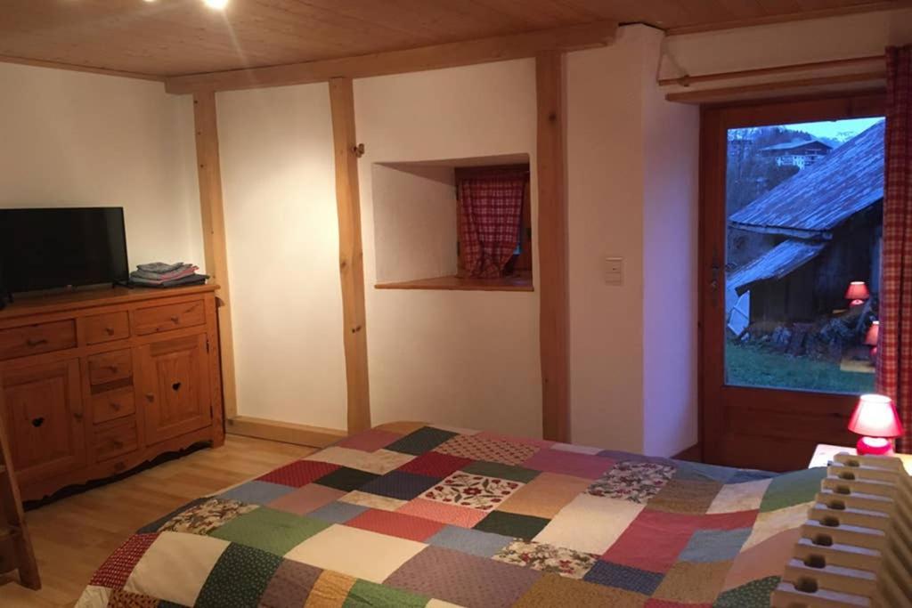 Appartement Spacieux Proche Des Telecabines Et Du Centre Ville Avec Jardin Prive Saint-Gervais-les-Bains Exterior foto