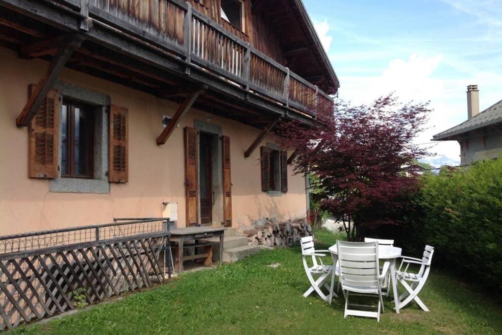 Appartement Spacieux Proche Des Telecabines Et Du Centre Ville Avec Jardin Prive Saint-Gervais-les-Bains Exterior foto