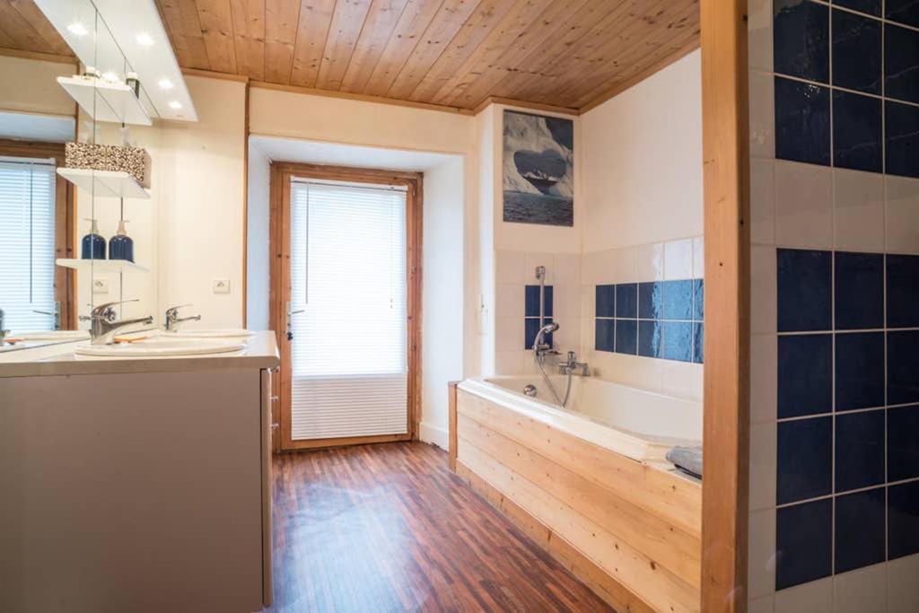 Appartement Spacieux Proche Des Telecabines Et Du Centre Ville Avec Jardin Prive Saint-Gervais-les-Bains Exterior foto