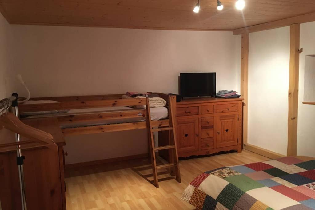 Appartement Spacieux Proche Des Telecabines Et Du Centre Ville Avec Jardin Prive Saint-Gervais-les-Bains Exterior foto
